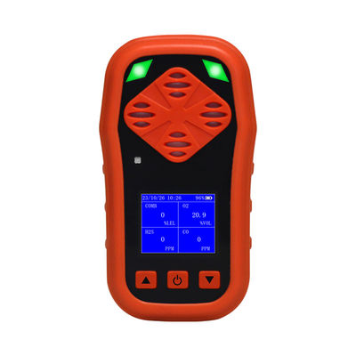 YA-CDX4 휴대용 다중 가스 감지기 H2s CO O2 CH4 연화 가스 모니터