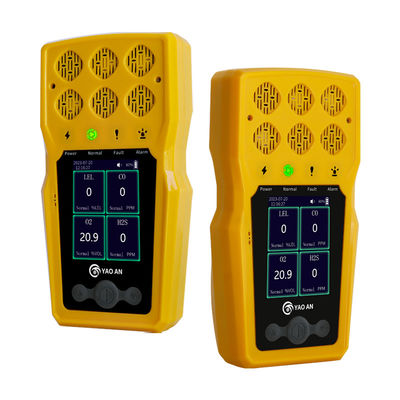 BTQ-YA-C100FT 가스 탐지기 가스 분석기 휴대용 4 IN 1 다중 가스 탐지기 CO O2 H2S CH4