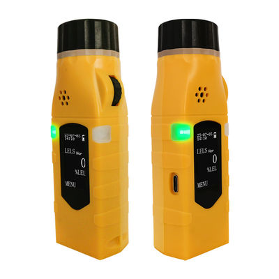 NH3 CH4 CO H2S 휴대용 단일 가스 탐지 분석기 1.3 인치 LCD 디스플레이