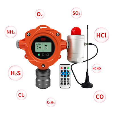 H2S 수소황화물 가스 탐지기 산업 고정 민감 가스 함유량 경보 H2S 모니터