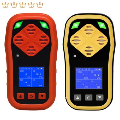 CO O2 H2S CH4 H2S LEL 가스 분석기 / 배기가스 탐지기